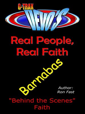 cover image of G-TRAX Devo's-Real People, Real Faith